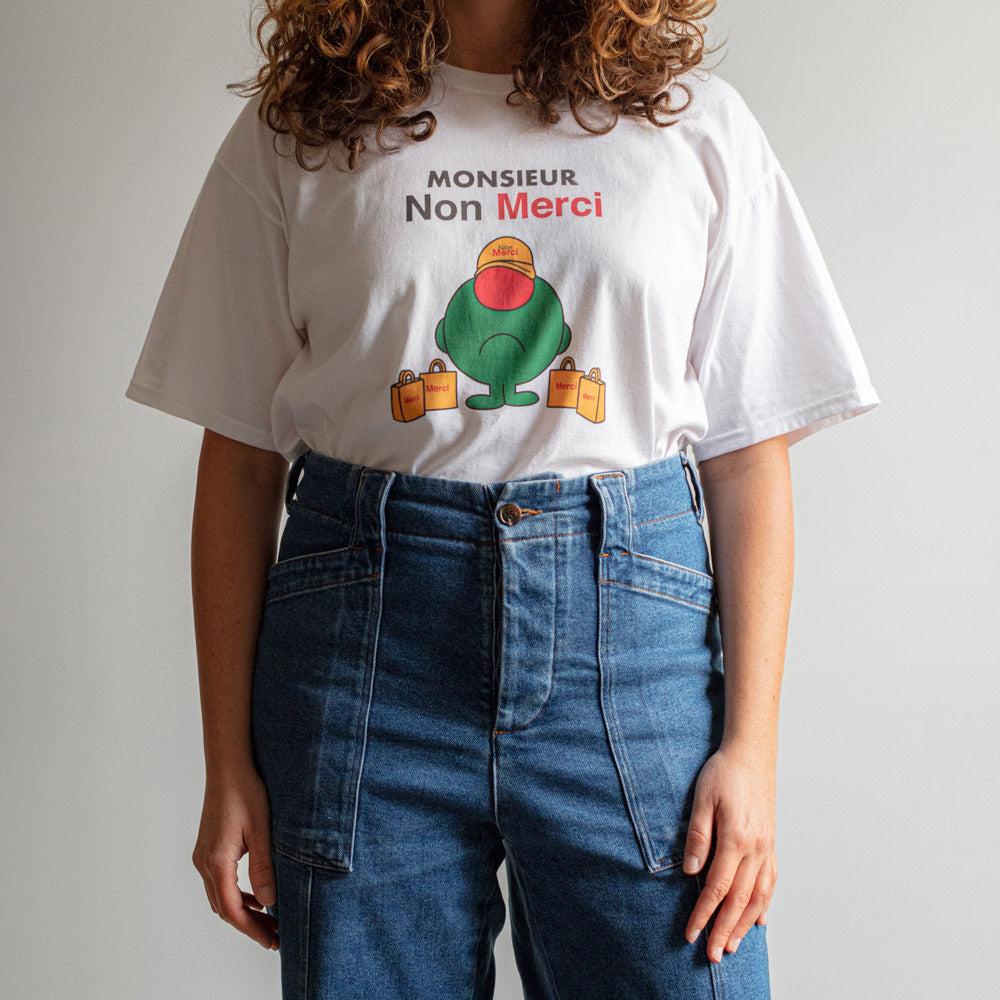 Non Merci ノンメルシー　merci トレーナー　S Non Merci ノンメルシーmerci トレーナーS