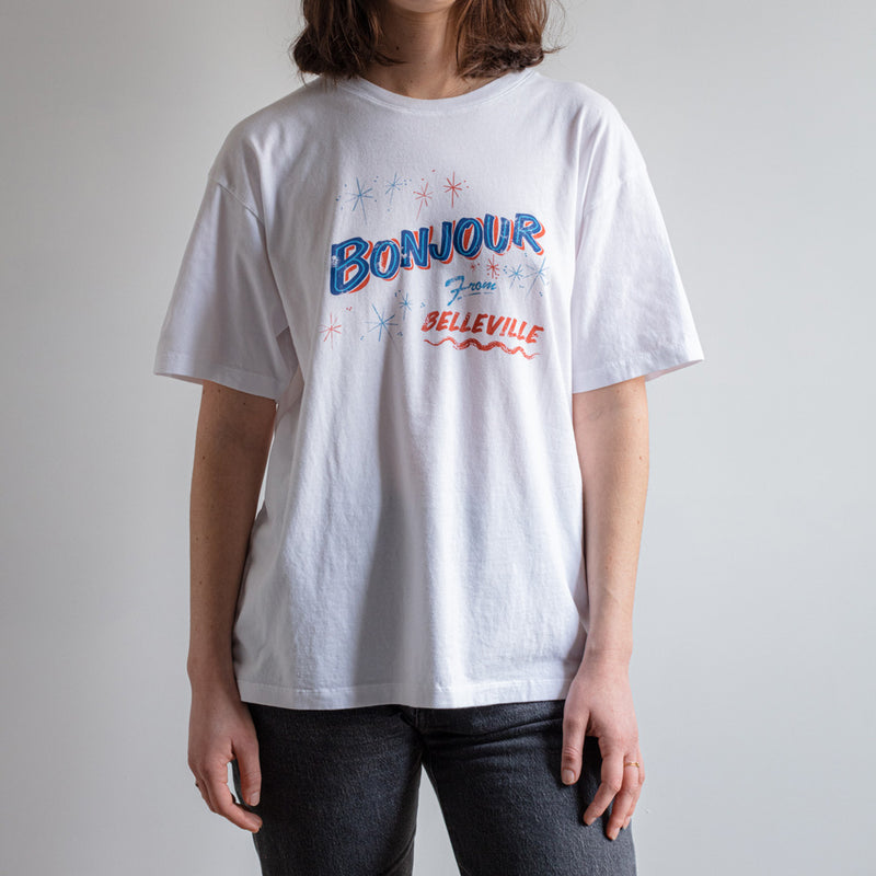 Brewster - T-Shirt Bonjour - Blanc