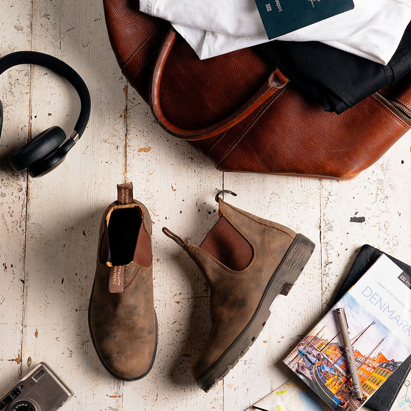 Blundstone - Bottines Classic Chelsea - Marron Rustique - Chaussures Merci Paris Blundstone - Bottines Classic Chelsea - Marron Rustique - Chaussures Merci Paris