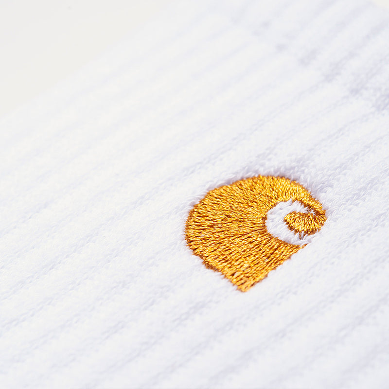 Carhartt Wip - Chaussettes Chase - Blanc