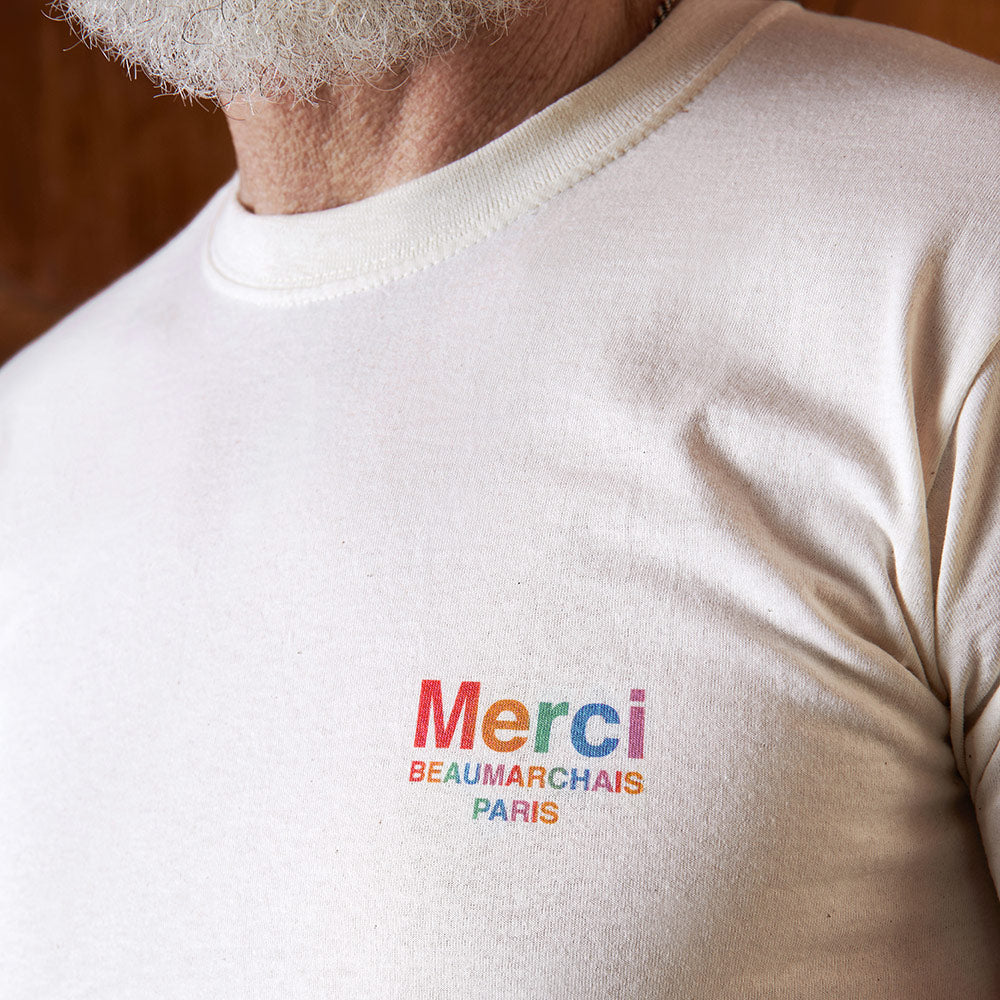 注目ショップ・ブランドのギフト 111 Merci T-shirt Paris Merci – トップス