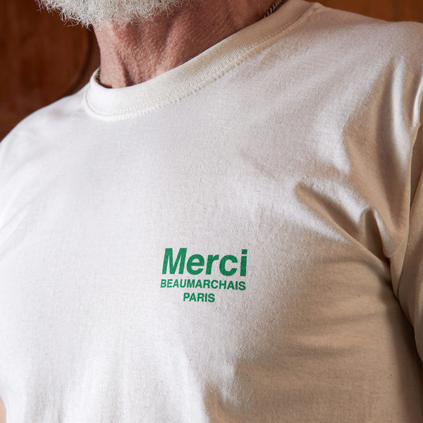 Men's PARIS Cartoon Bear Pattern Short Sleeves Crew Neck T-shirt In WHITE