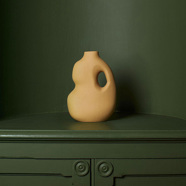 Vase Aura II - Moutarde