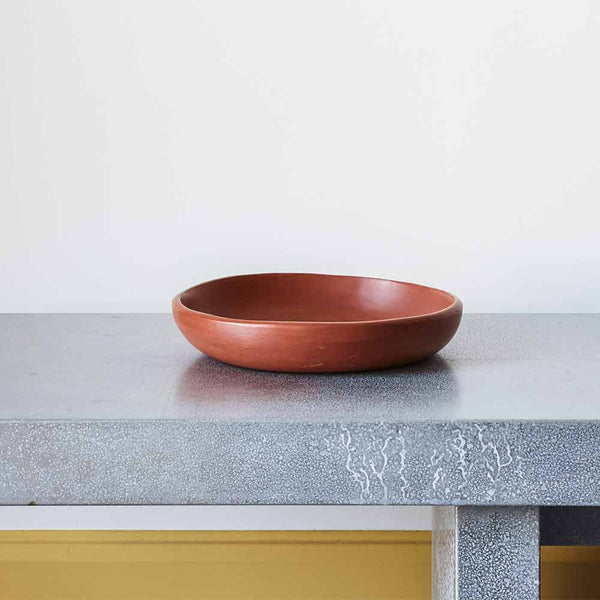 Assiette Chamba - Terracotta