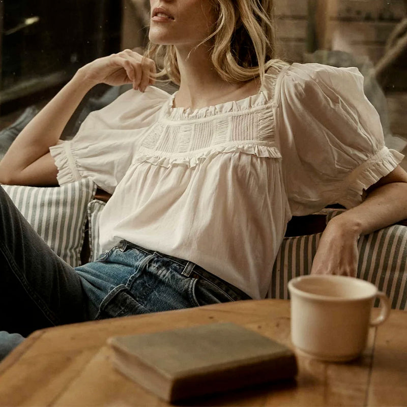 Dôen - Blouse Frances - Blanc