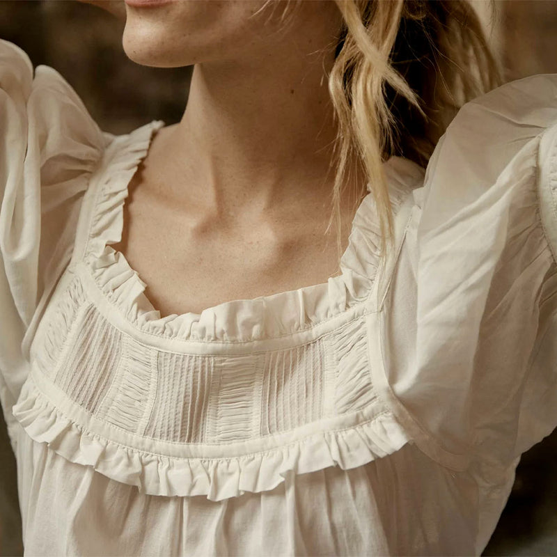 Dôen - Blouse Frances - Blanc