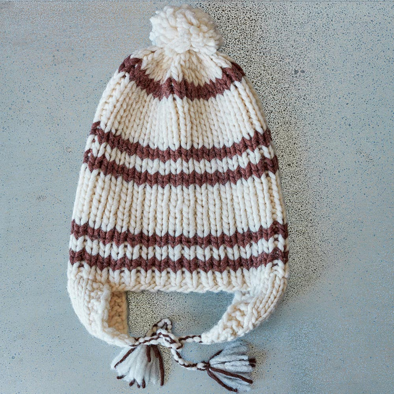 Bonnet à pompon pour homme en laine d'alpaga - La Maison de l'Alpaga (LMA)