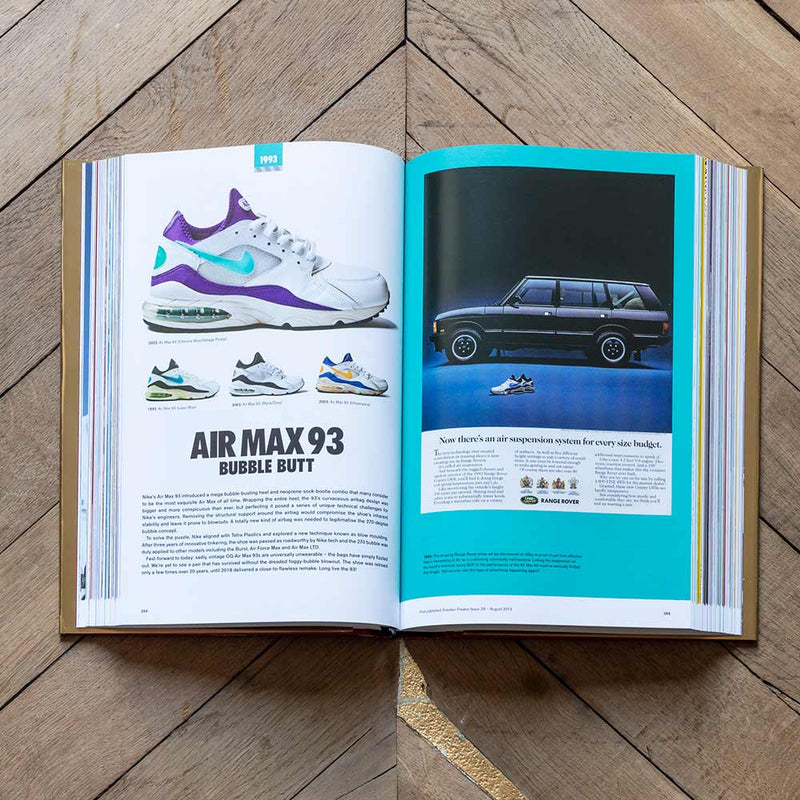 Sneaker Freaker revient sur la publicité sneaker avec le livre
