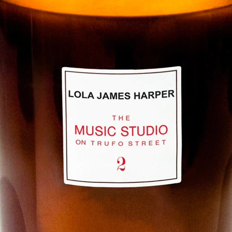 Bougie The music studio on Trufo street - Lola James Harper - 190 g