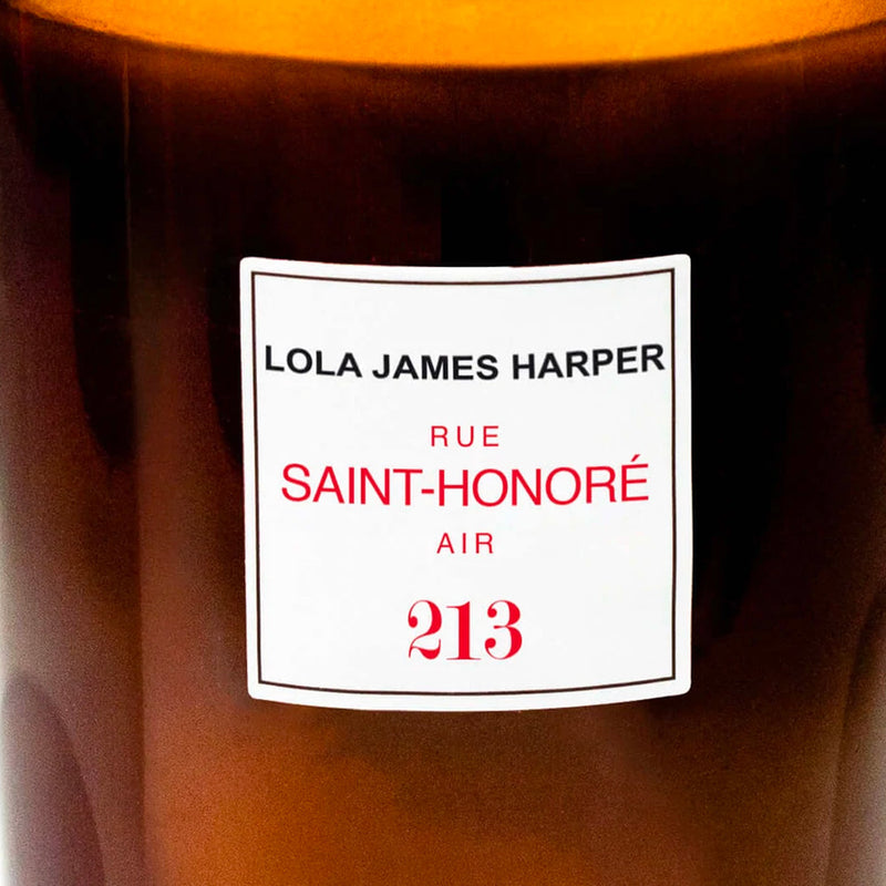 Bougie 213 rue Saint Honoré - Lola James Harper - 190 g