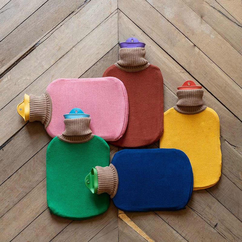 Bouillotte en coton - Vert