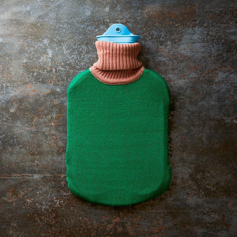 Bouillotte en coton - Vert