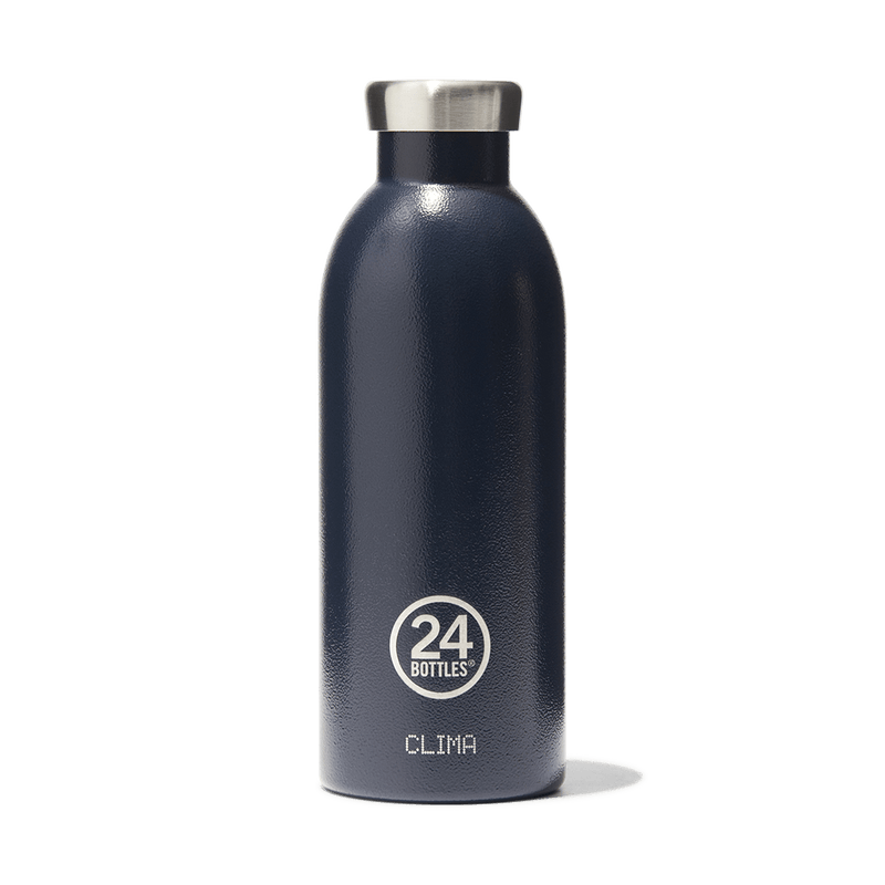 Gourde en inox 500 ml - Clima Bleu Profond - 24Bottles