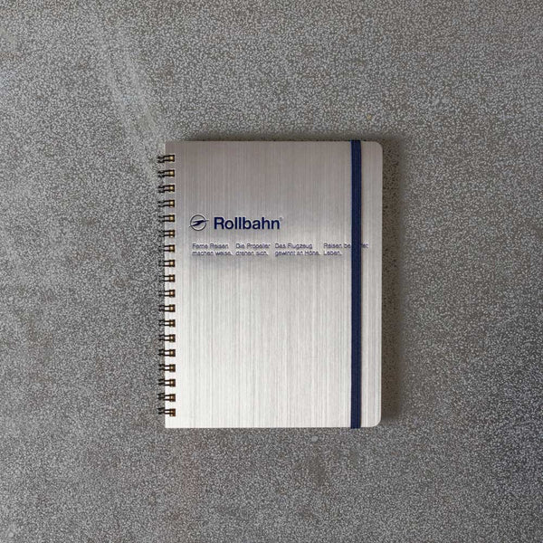 Carnet à spirale - Argent
