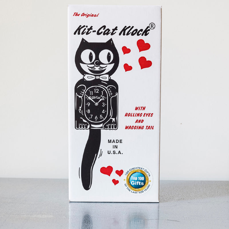 Horloge Kit Cat - Noir