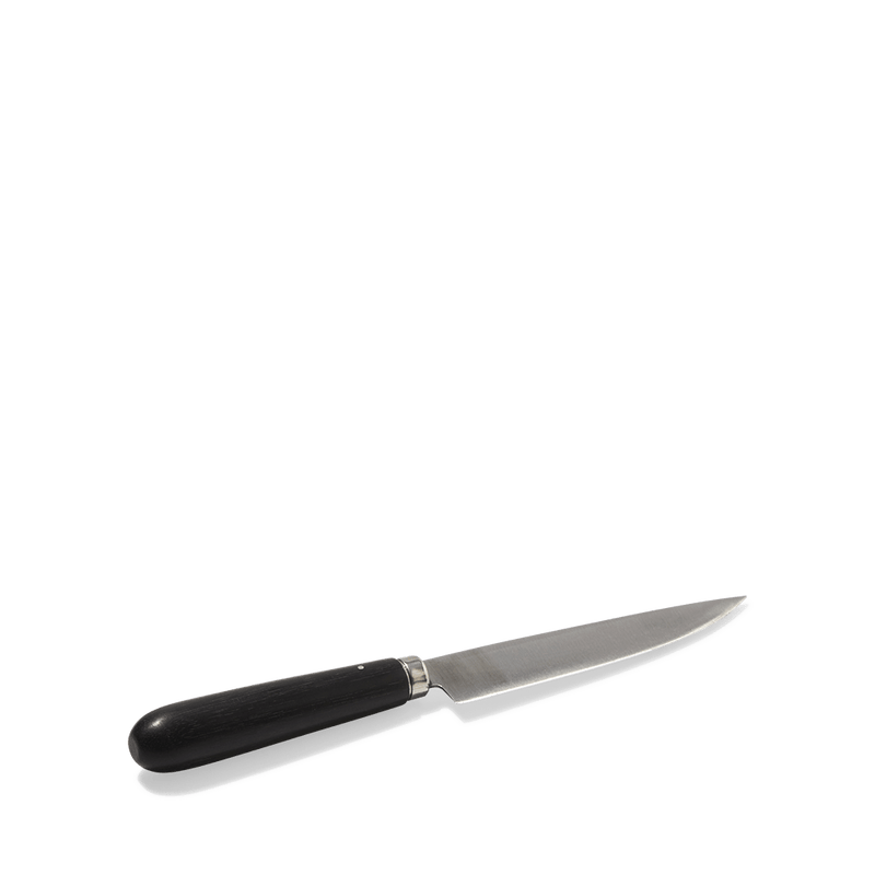 Couteau avec manche en buis - Noir