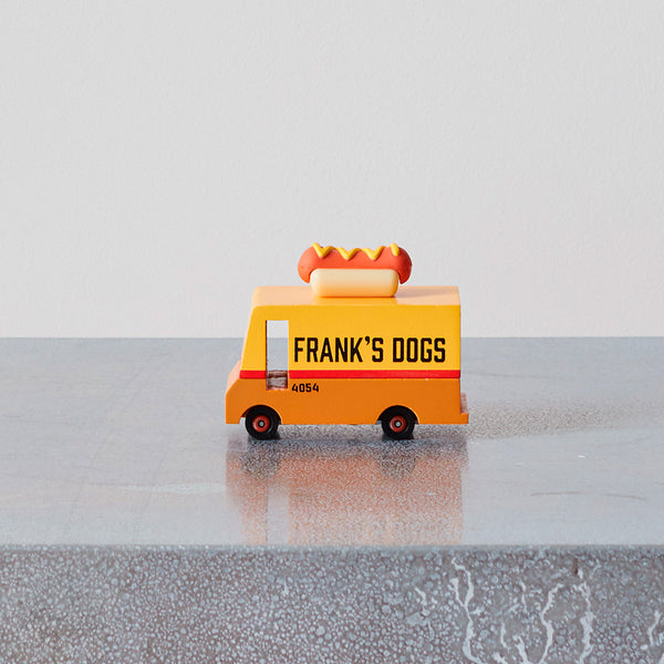 Jouet en bois - Hot Dog Van