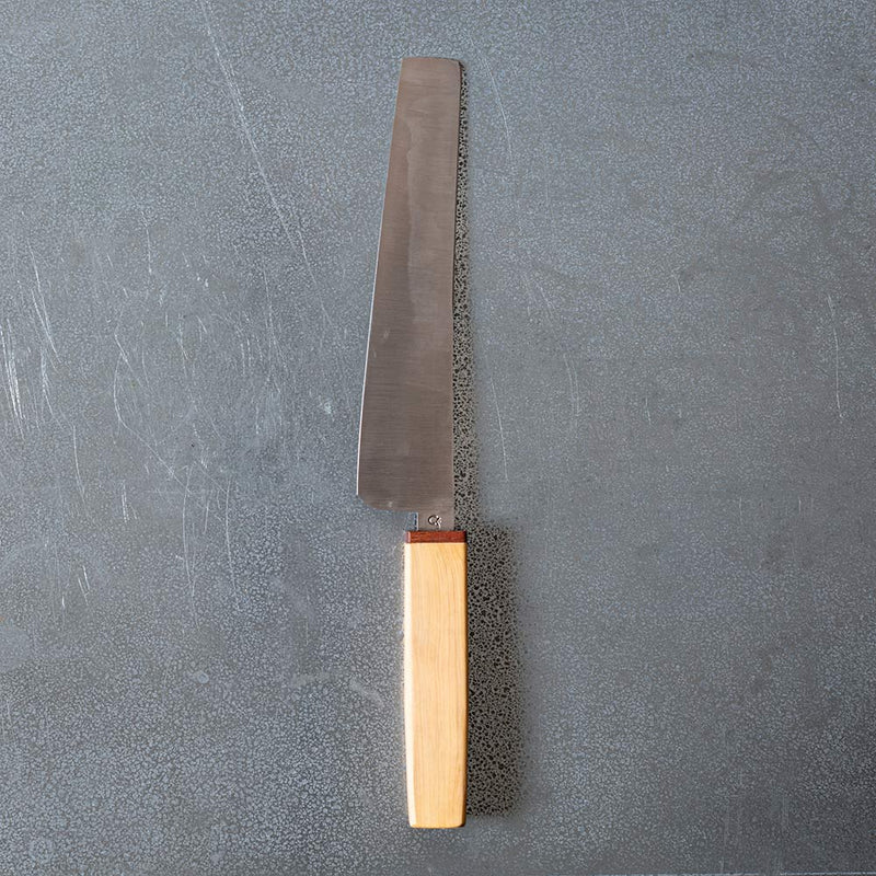 Couteau de chef avec manche en buis