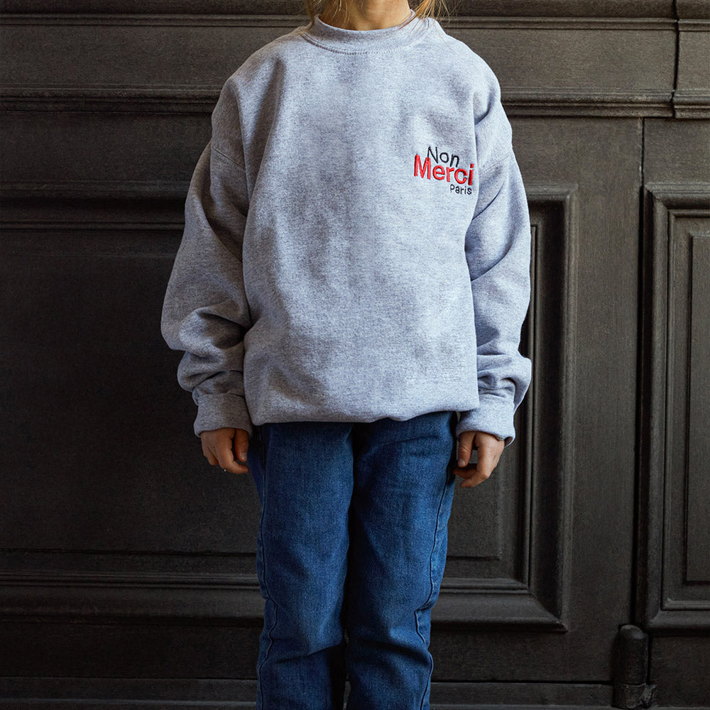 パリ限定】メルシー ノンメルシー スウェット Non Merci Paris