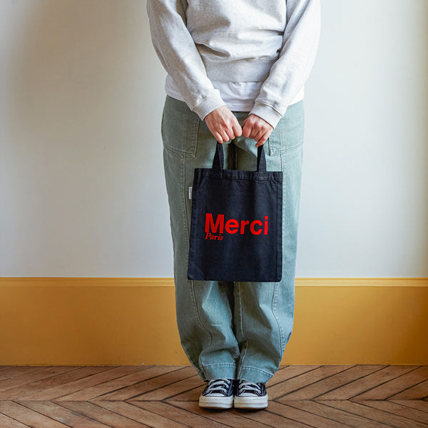 Merci best sale tote bag