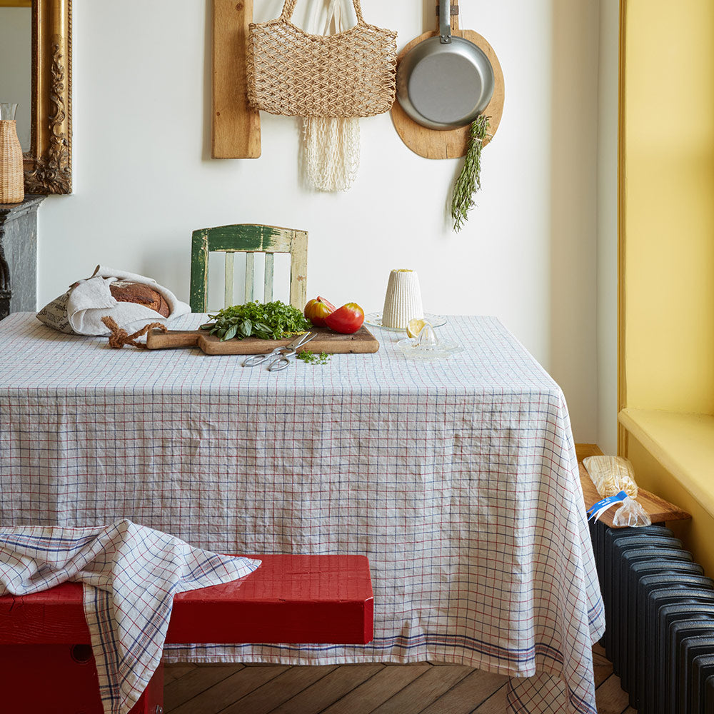 【新品150×100】パリ メルシー merci リネン100%バスタオル Nappe en lin lavé - Office - Table – Merci Paris