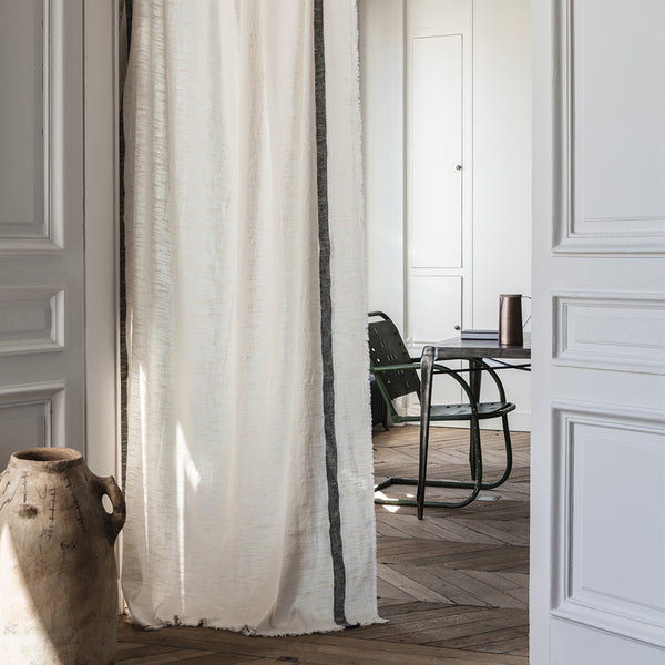 Rideaux semi-transparents en lin, rideaux filtrant la lumière pour Rideaux semi-transparents en lin, rideaux filtrant la lumière pour