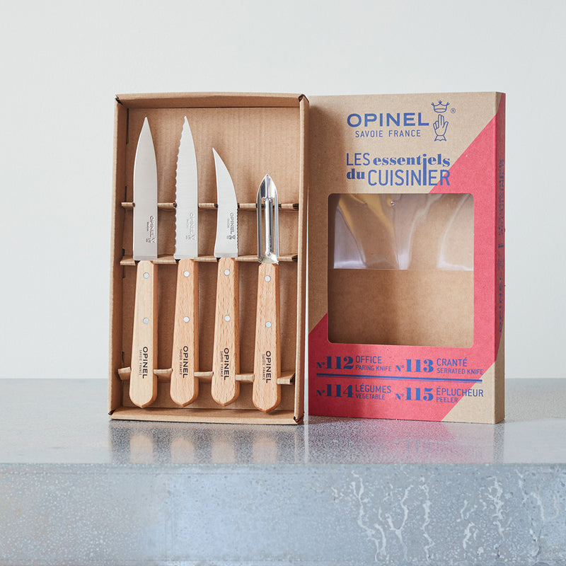 Coffret de 4 couteaux de cuisine Opinel - Ustensile – Merci Paris