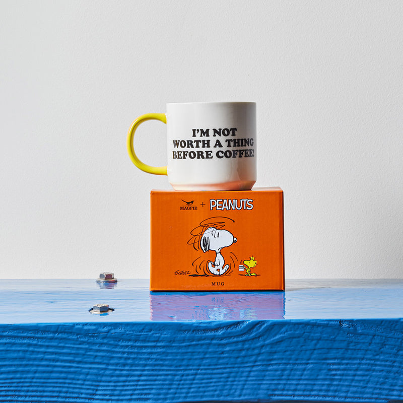 Mug en porcelaine - I'm Not Worth Snoopy