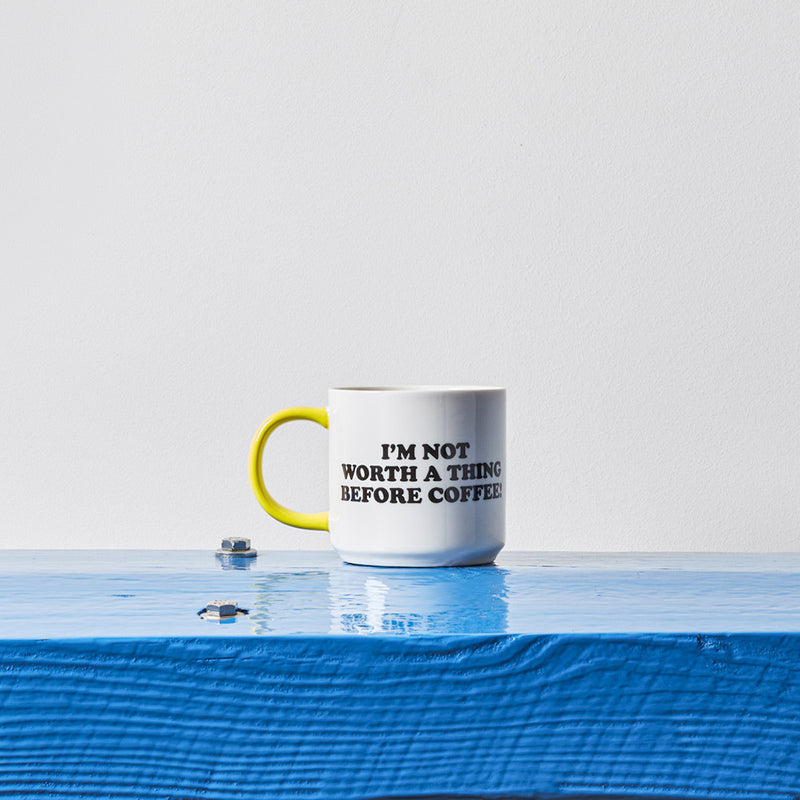 Mug en porcelaine - I'm Not Worth Snoopy