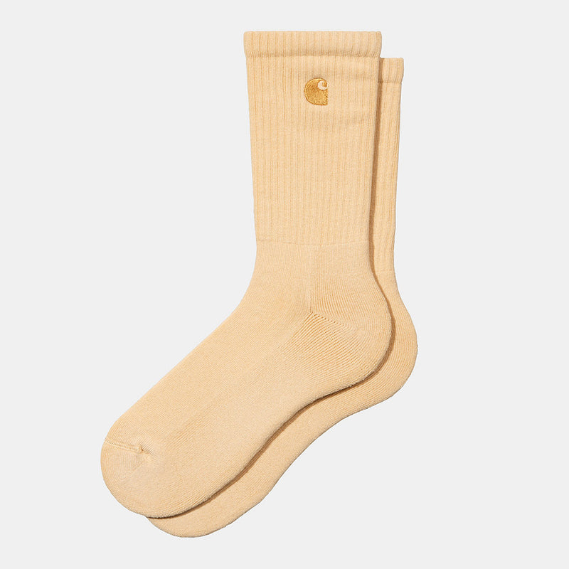 Carhartt WIP - Chaussettes Chase - Jaune