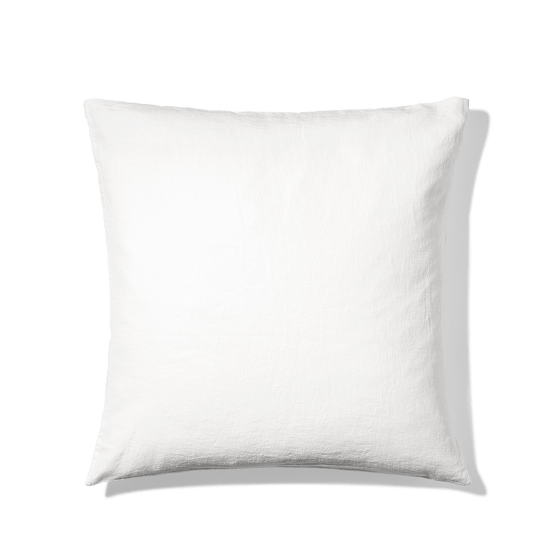 Taie d'oreiller 65x65 cm 100% coton PRETTY blanc