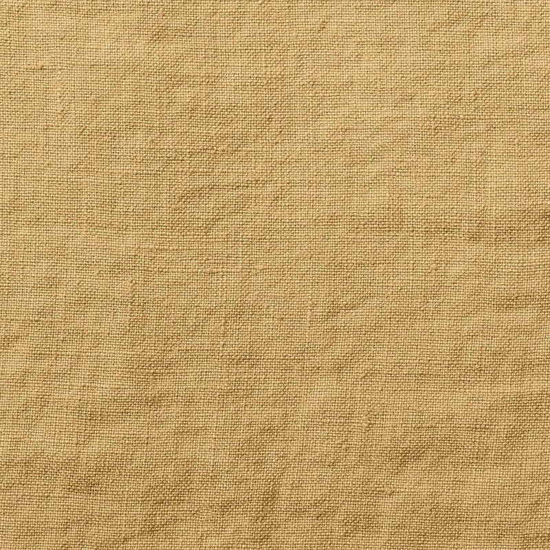 Washed linen pillowcase - Midday Yellow