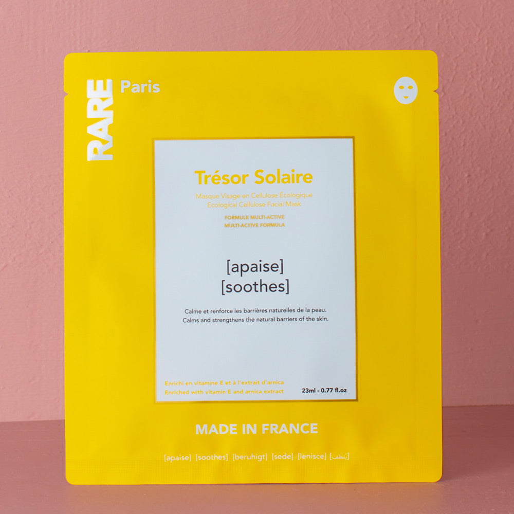 Set 5 masks - Trésor Solaire - Rare Paris