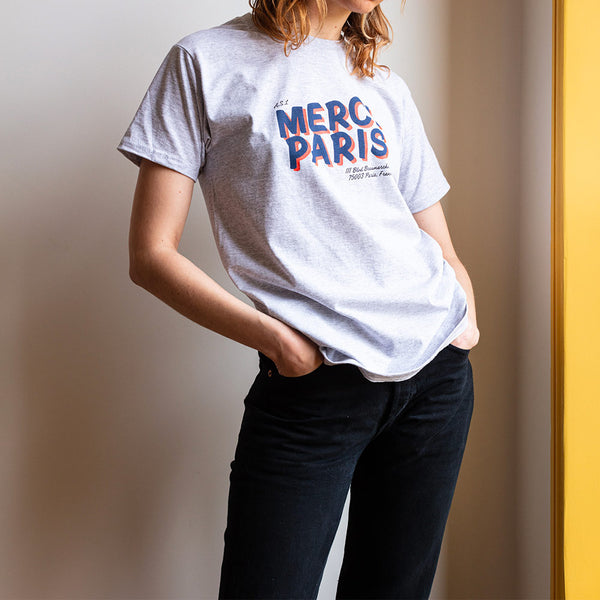 Merci  - T-shirt unisexe - Gris Clair