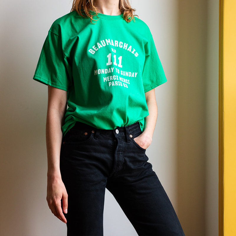 Merci  - T-shirt unisexe - Beaumarchais Vert