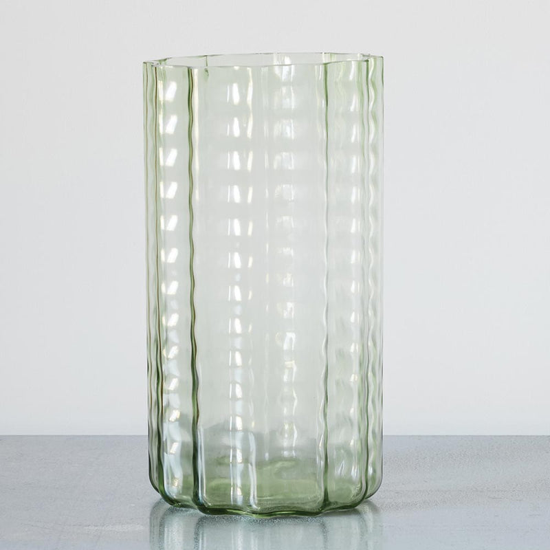 Vase Wave 02 - Vert