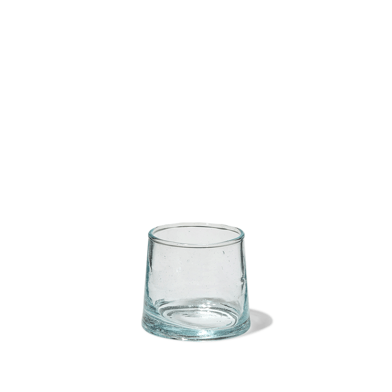 Verre conique en verre soufflé
