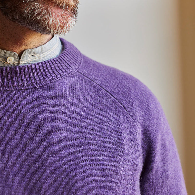 pull homme Best Guest col V laine épaisse marine pull homme Best Guest col V laine épaisse marine